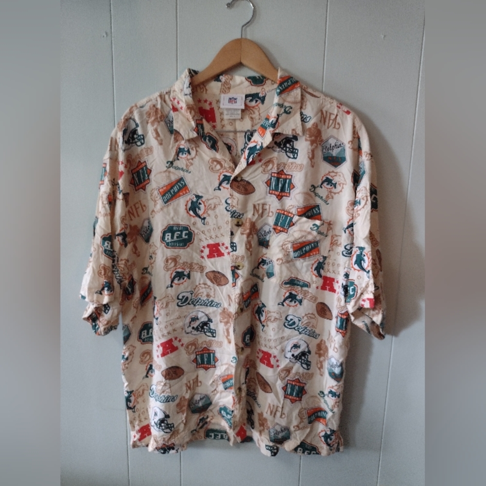 NFL Miami Dolphins Hawaiian Shirt
